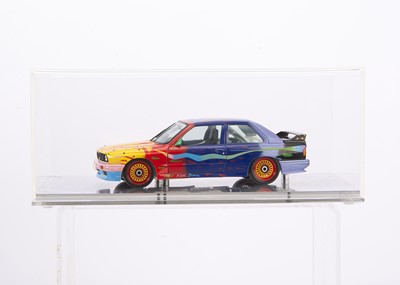 Lot 318 - Minichamps 1:18 BMW M3 Group A 1989 Art Car by Ken Done