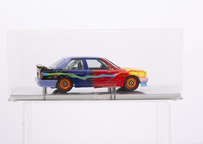 Lot 318 - Minichamps 1:18 BMW M3 Group A 1989 Art Car by Ken Done