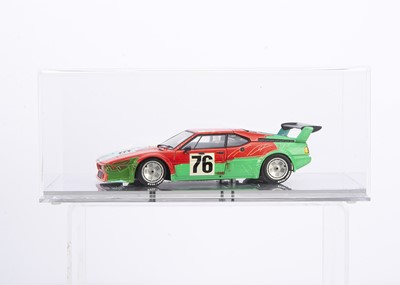 Lot 319 - Minichamps 1:18 BMW M1 Group 4 1979 Art Car by Andy Warhol