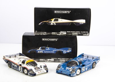 Lot 326 - Minichamps 1:18 Porsche 956L