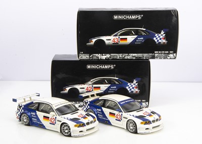 Lot 327 - Minichamps 1:18 BMW M3 GTR ELMS