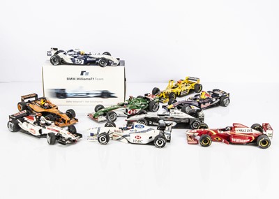 Lot 334 - Minichamps 1:18 Formula 1 Racing Cars