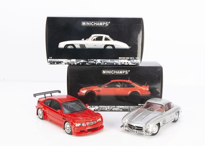 Lot 336 - Minichamps 1:18 Mercedes-Benz 300 SL Gullwing 1954