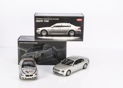 Lot 367 - Kyosho 1:18 BMW's