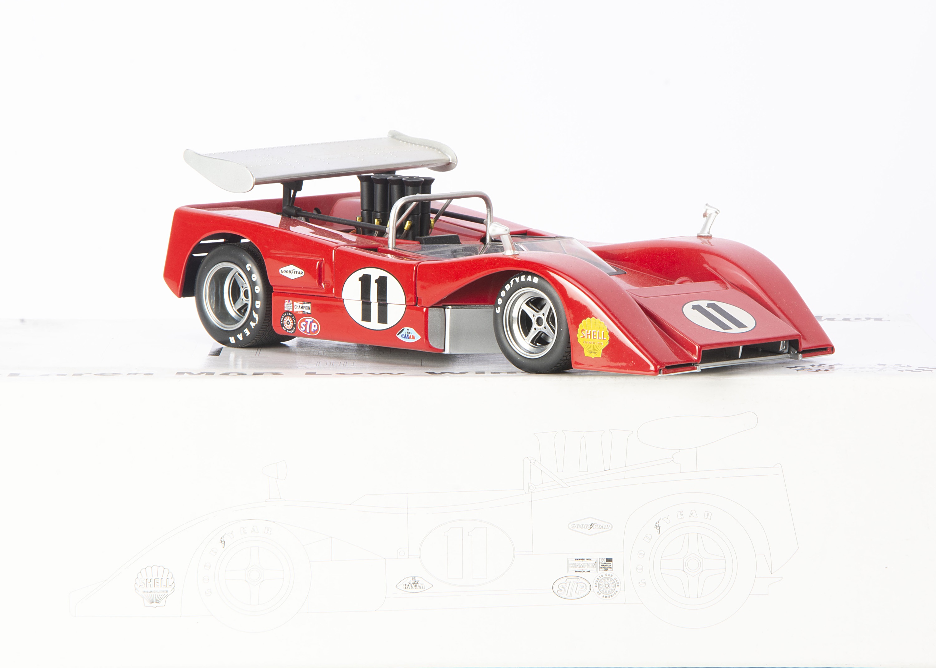 ミニカー GMP 1/18 1970 McLaren M8B Low Wing #11 GMP 1/18 Scale 12026 - McLaren M8B Low Wing Lothan