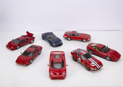 Lot 383 - 1:18 Ferrari's & Lamborghini's