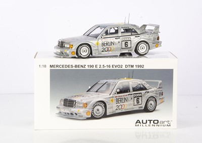 Lot 390 - AutoArt 1:18 Mercedes-Benz 190 E 2.5-16 Evo 2 DTM 1992
