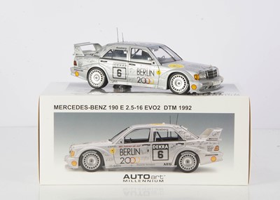 Lot 390 - AutoArt 1:18 Mercedes-Benz 190 E 2.5-16 Evo 2 DTM 1992