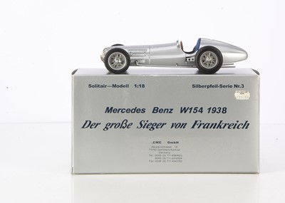 Lot 398 - A CMC 1:18 Mercedes-Benz W154 1938