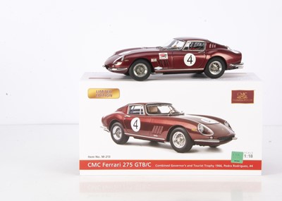 Lot 400 - A CMC 1:18 Ferrari 275 GTB/C Tourist Trophy 1966 Pedro Rodriguez #4