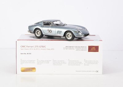 Lot 401 - A CMC 1:18 Ferrari 275 GTB/C Spa Classic 2012/13 Vincent Gaye #55