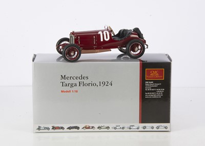 Lot 404 - A CMC 1:18 Mercedes Targa Florio 1924