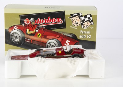 Lot 453 - Motobox 1:18 Scale Ferrari 500 F2