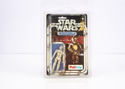 Lot 482 - Vintage Star Wars Palitoy 12 Back See-Threepio (C-3PO) Action Figure