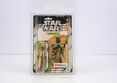 Lot 483 - Vintage Star Wars Palitoy 12 Back Sand People Action Figure