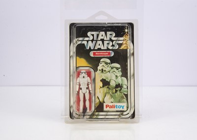 Lot 487 - Vintage Star Wars Palitoy 12 Back Stormtrooper Action Figure
