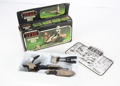 Lot 500 - Vintage Star Wars Kenner ROTJ Speeder Bike