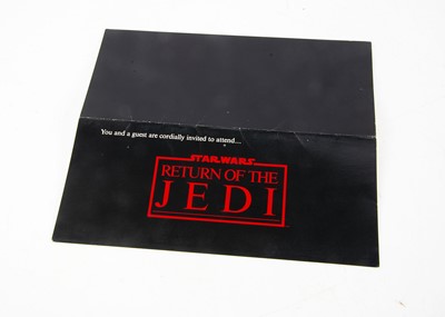 Lot 507 - Star Wars Return Of The Jedi Special Screening Ticket