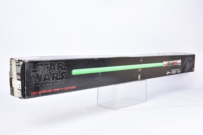 Lot 513 - Hasbro Star Wars Black Series Luke Skywalker Force FX Lightsaber