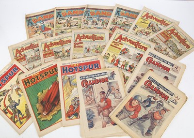 Lot 539 - DC Thomson Early Postwar Comics The Champion The Hotspur and Others (355+)