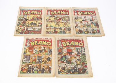 Lot 541 - DC Thomson The Beano comic 1941/43 (11)