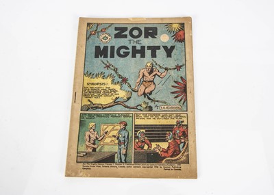 Lot 547 - Century Publishing Company Canada Zor The Mighty Comic No 3 Unissued