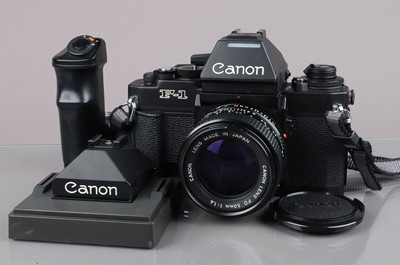 Lot 178 - A Canon F-1N (New) SLR Camera