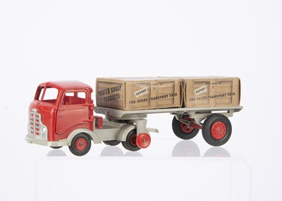 Lot 617 - An English Plastic Commer Karrier Bantam Articulated Flatbed