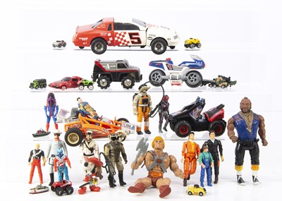 Lot 639 - 1980s Action Figures & Toys