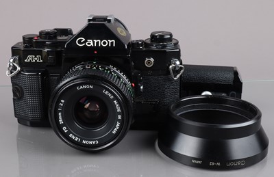 Lot 187 - A Canon A-1 SLR Camera