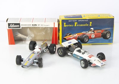 Lot 674 - Schuco 1075 Brabham-Ford BT33 Formula 1 Racing Car