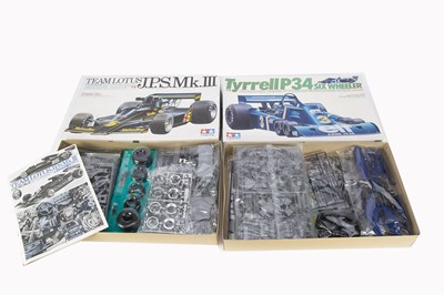 Lot 701 - Tamiya 1:12 Scale Formula One Unmade Kits