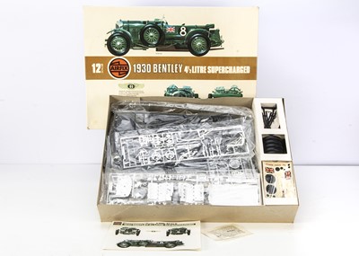 Lot 703 - Airfix 1:12 Scale Unmade Kit 1930 Bentley