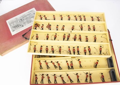 Lot 742 - Britains rare set 1555 Display Set: The Changing of the Guard at Buckingham Palace