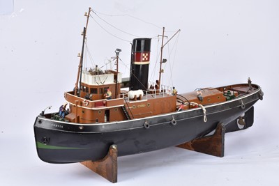 Lot 774 - A scratch built radio-controlled 1:32 scale Steam Tug 'Cervia'