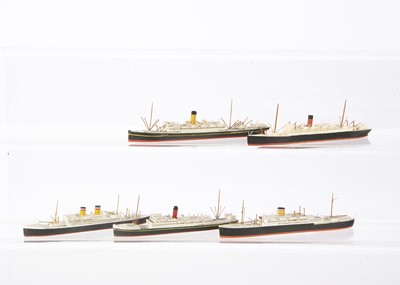 Lot 783 - Modern 1:1200 Waterline Ship Models