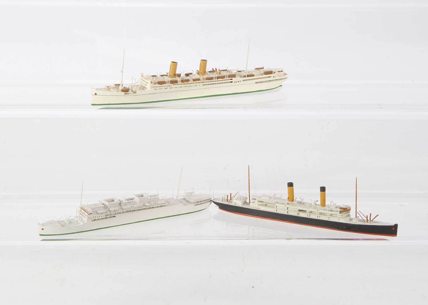 Lot 785 - Modern 1:1200 Waterline Ship Models