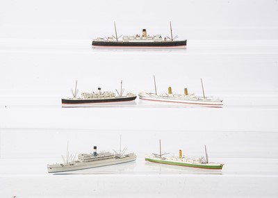 Lot 789 - Modern 1:1200 Waterline Ship Models