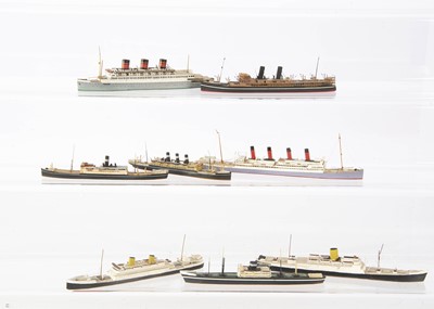 Lot 801 - Modern 1:1200 Waterline Ship Models