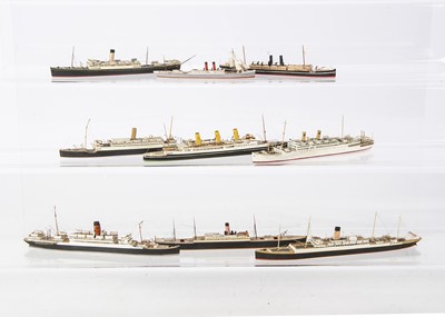 Lot 803 - Modern 1:1200 Waterline Ship Models