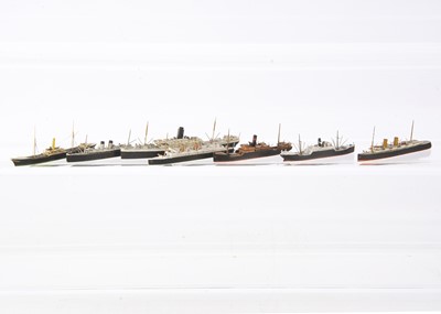 Lot 804 - Modern 1:1200 Waterline Ship Models