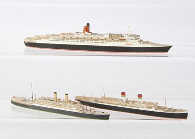 Lot 807 - Reginald Carpenter Modern 1:1200 Waterline Ship Models