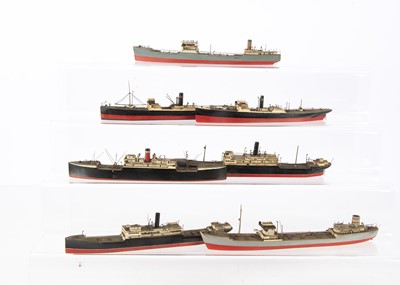 Lot 817 - 1:600 Waterline Ship Model Cargo Vessels