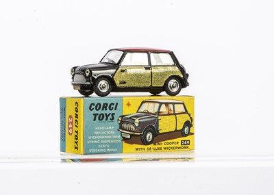 Lot 118 - A Corgi Toys 249 Morris Mini Cooper Deluxe