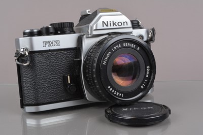 Lot 216 - A Nikon FM2 SLR Camera