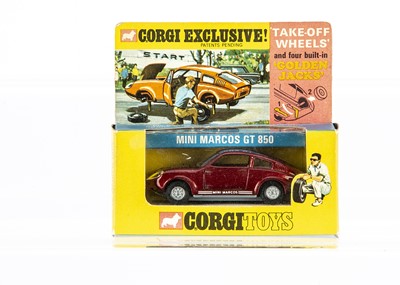 Lot 126 - A Corgi Toys 341 Mini Marcos GT 850