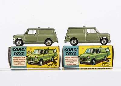 Lot 129 - Corgi Toys 450 Austin Mini Van