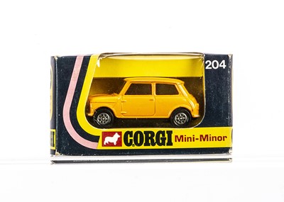 Lot 132 - A Corgi Toys 204 Morris Mini Minor