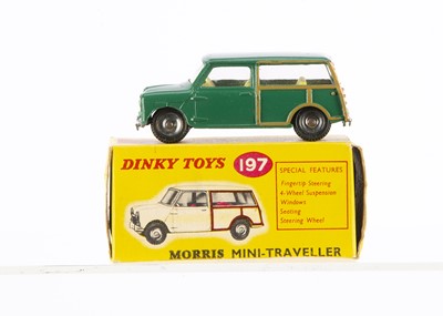 Lot 182 - A Dinky Toys 197 Morris Mini Traveller