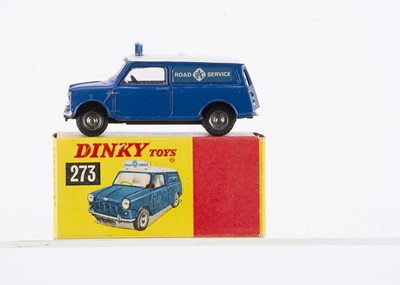 Lot 186 - A Dinky Toys 273 R.A.C Patrol Mini Van